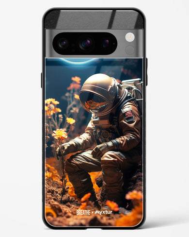 Space Garden Blossoms [BREATHE] Glass Case Phone Cover (Google)