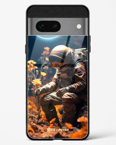 Space Garden Blossoms [BREATHE] Glass Case Phone Cover (Google)