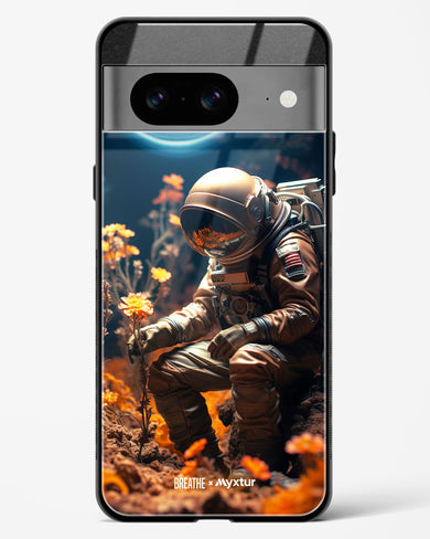 Space Garden Blossoms [BREATHE] Glass Case Phone Cover (Google)