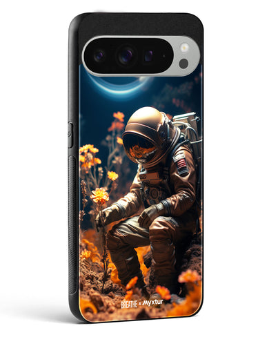 Space Garden Blossoms [BREATHE] Glass Case Phone Cover (Google)