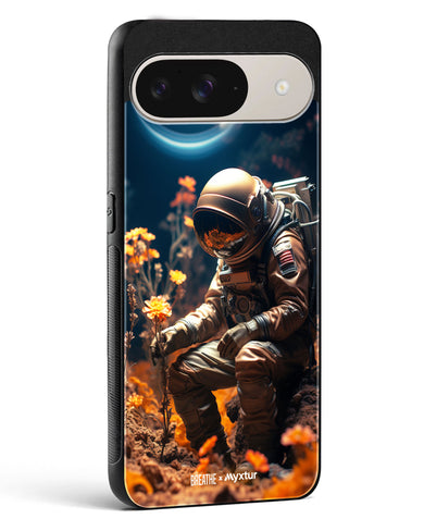 Space Garden Blossoms [BREATHE] Glass Case Phone Cover (Google)