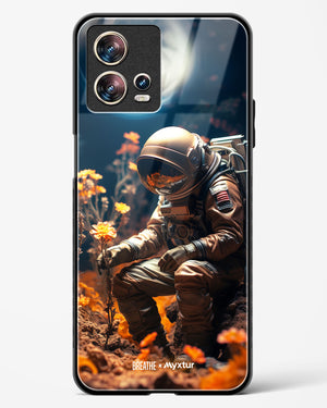 Space Garden Blossoms [BREATHE] Glass Case Phone Cover (Motorola)