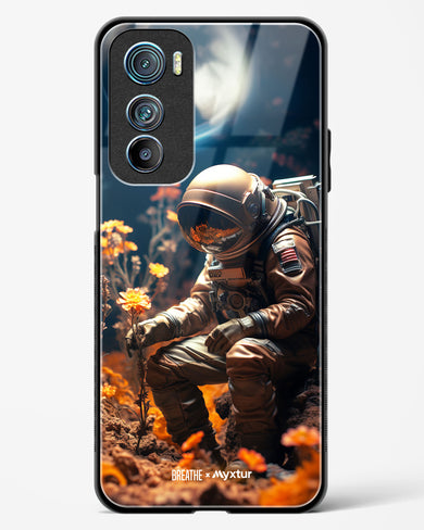 Space Garden Blossoms [BREATHE] Glass Case Phone Cover (Motorola)