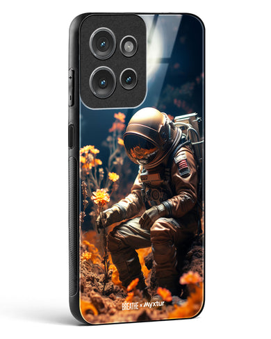 Space Garden Blossoms [BREATHE] Glass Case Phone Cover (Motorola)