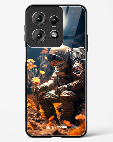 Space Garden Blossoms [BREATHE] Glass Case Phone Cover (Motorola)