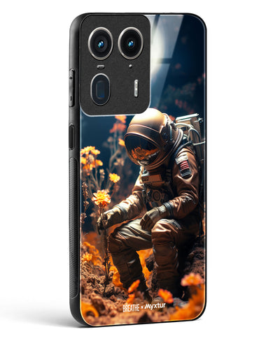 Space Garden Blossoms [BREATHE] Glass Case Phone Cover (Motorola)