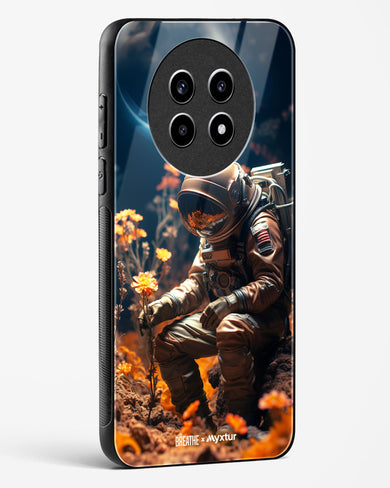 Space Garden Blossoms [BREATHE] Glass Case Phone Cover (Realme)