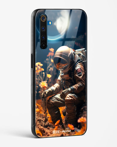 Space Garden Blossoms [BREATHE] Glass Case Phone Cover (Realme)