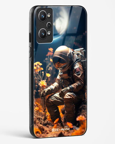 Space Garden Blossoms [BREATHE] Glass Case Phone Cover (Realme)