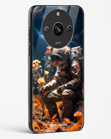 Space Garden Blossoms [BREATHE] Glass Case Phone Cover (Realme)