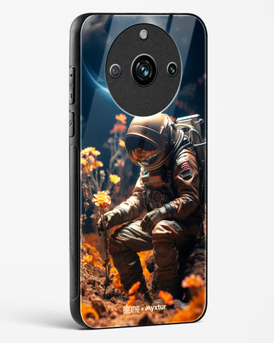 Space Garden Blossoms [BREATHE] Glass Case Phone Cover (Realme)