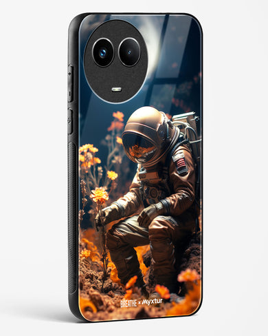 Space Garden Blossoms [BREATHE] Glass Case Phone Cover (Realme)