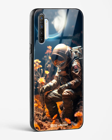 Space Garden Blossoms [BREATHE] Glass Case Phone Cover (Realme)
