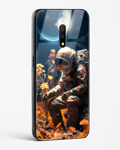 Space Garden Blossoms [BREATHE] Glass Case Phone Cover (Realme)