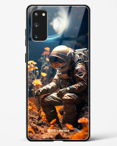 Space Garden Blossoms [BREATHE] Glass Case Phone Cover-(Samsung)