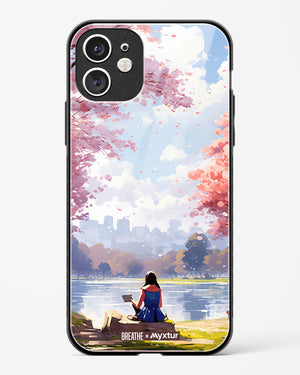 Tranquil Tales by the Stream [BREATHE] Glass Case Phone Cover (Apple)