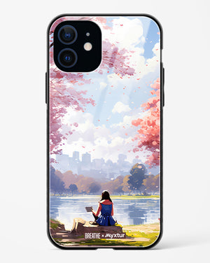 Tranquil Tales by the Stream [BREATHE] Glass Case Phone Cover (Apple)