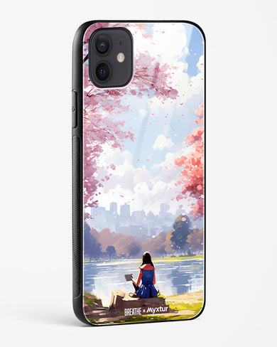 Tranquil Tales by the Stream [BREATHE] Glass Case Phone Cover (Apple)