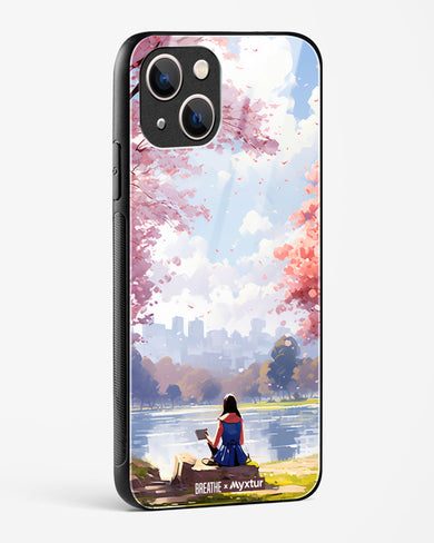 Tranquil Tales by the Stream [BREATHE] Glass Case Phone Cover (Apple)