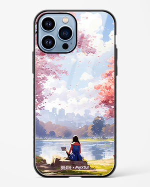 Tranquil Tales by the Stream [BREATHE] Glass Case Phone Cover (Apple)
