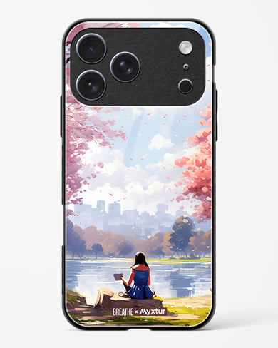 Tranquil Tales by the Stream [BREATHE] Glass Case Phone Cover (Apple)