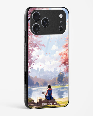 Tranquil Tales by the Stream [BREATHE] Glass Case Phone Cover (Apple)