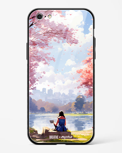 Tranquil Tales by the Stream [BREATHE] Glass Case Phone Cover (Apple)