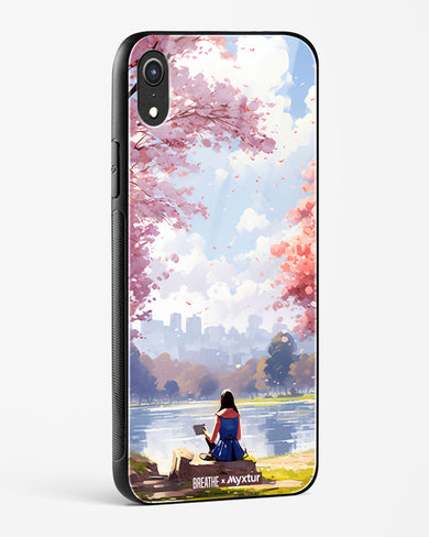 Tranquil Tales by the Stream [BREATHE] Glass Case Phone Cover-(Apple)