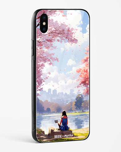 Tranquil Tales by the Stream [BREATHE] Glass Case Phone Cover (Apple)