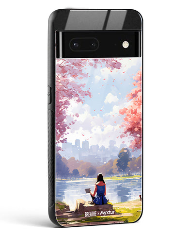 Tranquil Tales by the Stream [BREATHE] Glass Case Phone Cover (Google)