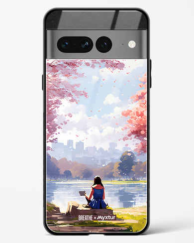 Tranquil Tales by the Stream [BREATHE] Glass Case Phone Cover (Google)