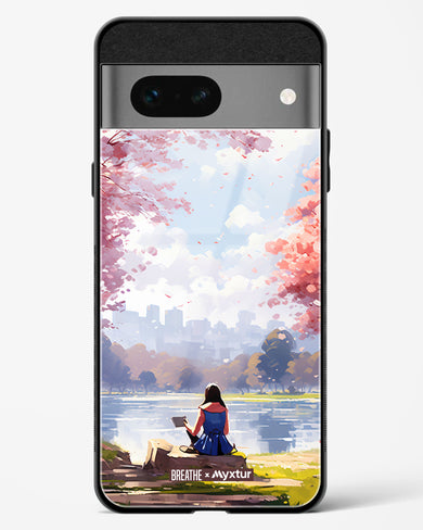 Tranquil Tales by the Stream [BREATHE] Glass Case Phone Cover-(Google)