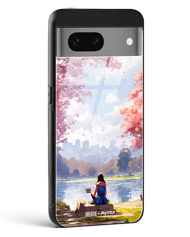 Tranquil Tales by the Stream [BREATHE] Glass Case Phone Cover-(Google)