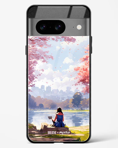 Tranquil Tales by the Stream [BREATHE] Glass Case Phone Cover (Google)