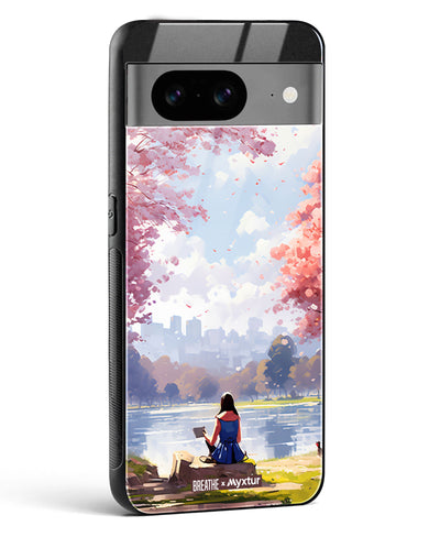 Tranquil Tales by the Stream [BREATHE] Glass Case Phone Cover (Google)