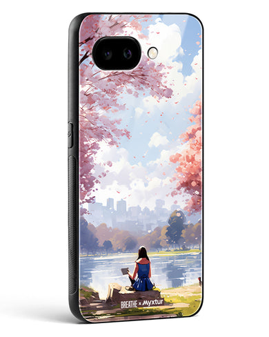 Tranquil Tales by the Stream [BREATHE] Glass Case Phone Cover (Google)
