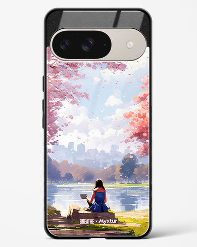 Tranquil Tales by the Stream [BREATHE] Glass Case Phone Cover (Google)