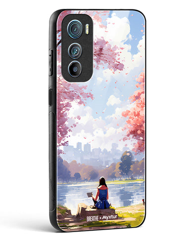 Tranquil Tales by the Stream [BREATHE] Glass Case Phone Cover (Motorola)