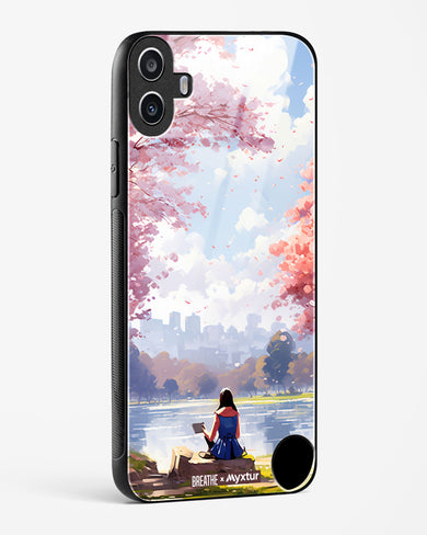 Tranquil Tales by the Stream [BREATHE] Glass Case Phone Cover (Nothing)