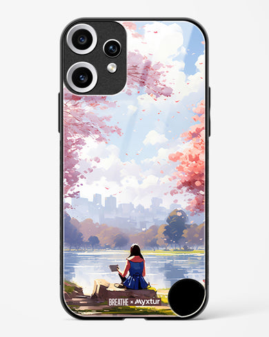 Tranquil Tales by the Stream [BREATHE] Glass Case Phone Cover (Nothing)