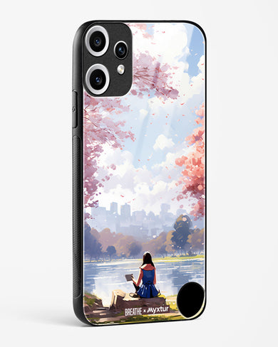 Tranquil Tales by the Stream [BREATHE] Glass Case Phone Cover (Nothing)