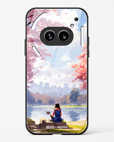 Tranquil Tales by the Stream [BREATHE] Glass Case Phone Cover (Nothing)