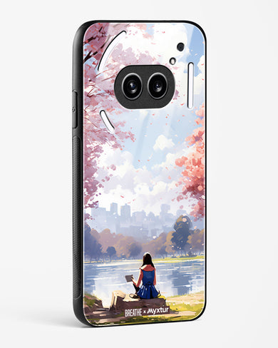 Tranquil Tales by the Stream [BREATHE] Glass Case Phone Cover (Nothing)