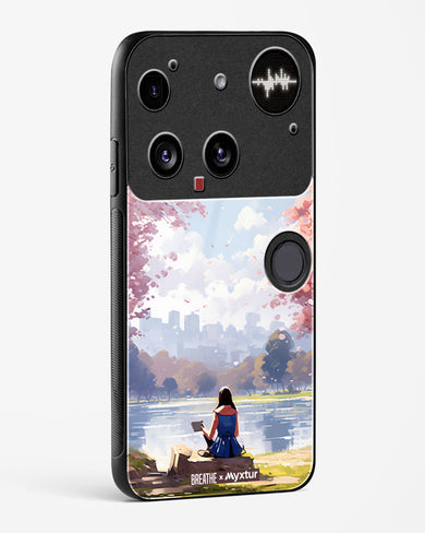 Tranquil Tales by the Stream [BREATHE] Glass Case Phone Cover (Nothing)