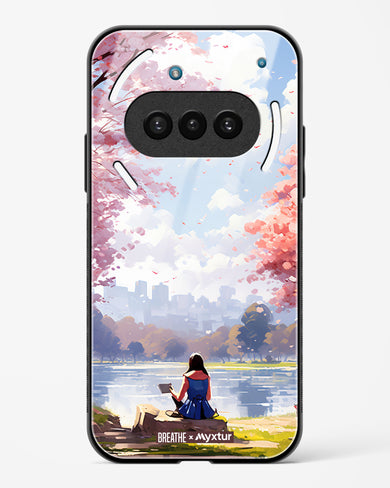 Tranquil Tales by the Stream [BREATHE] Glass Case Phone Cover (Nothing)