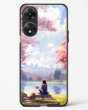 Tranquil Tales by the Stream [BREATHE] Glass Case Phone Cover-(Oppo)