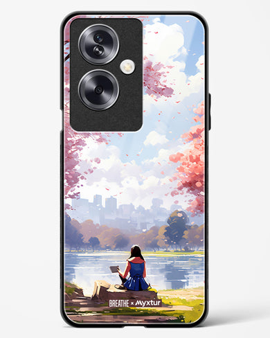 Tranquil Tales by the Stream [BREATHE] Glass Case Phone Cover (Oppo)