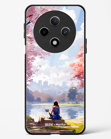 Tranquil Tales by the Stream [BREATHE] Glass Case Phone Cover (Oppo)