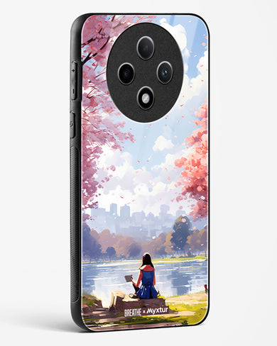 Tranquil Tales by the Stream [BREATHE] Glass Case Phone Cover (Oppo)