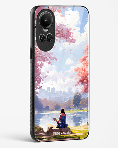 Tranquil Tales by the Stream [BREATHE] Glass Case Phone Cover (Oppo)